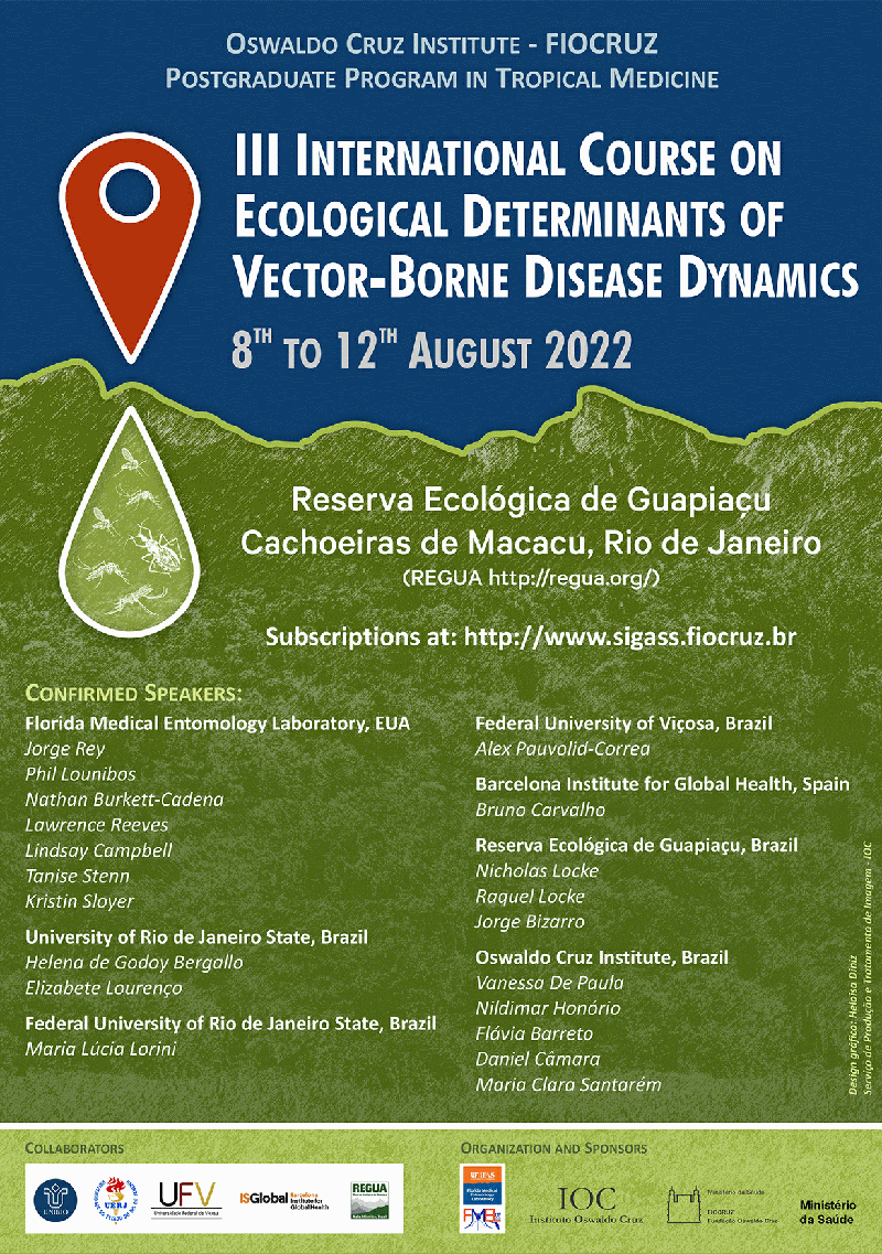 III International Course on Ecological Determinants of Vector-Borne Disease Dynamics